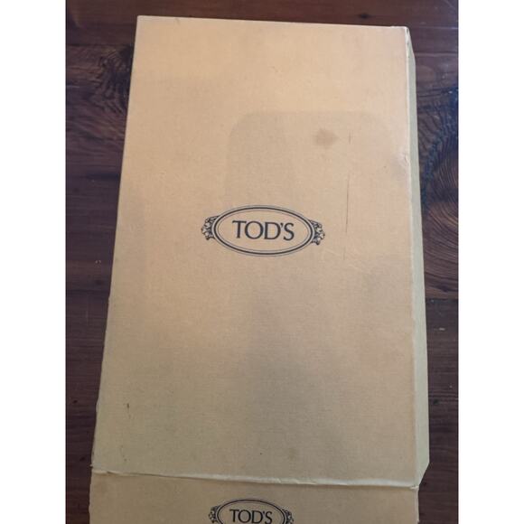Tod's Women's Brown Calf Leather Loafers Size 11 - Picture 8 of 16